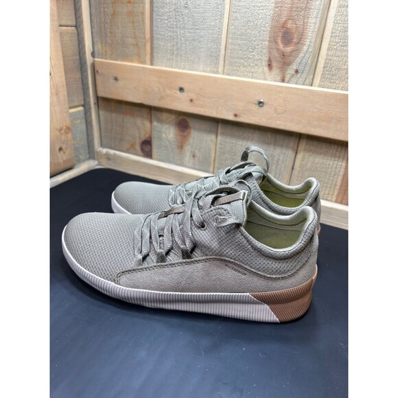 Sorel Womens Out N About Sneakers Olive & Tan Size 8.5 - Picture 5 of 8